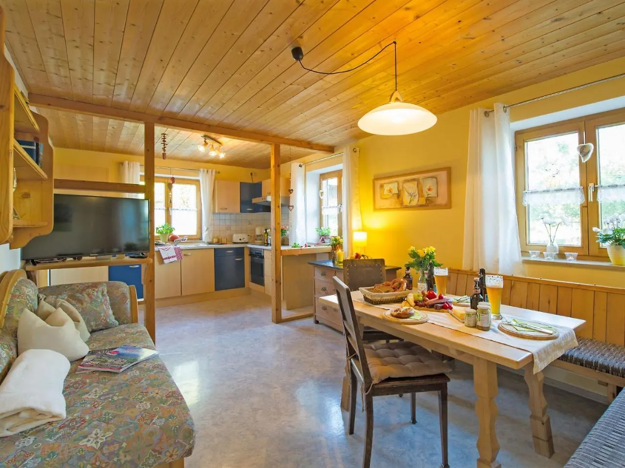 Classy Apartment In Burggen With Roof Terrace
